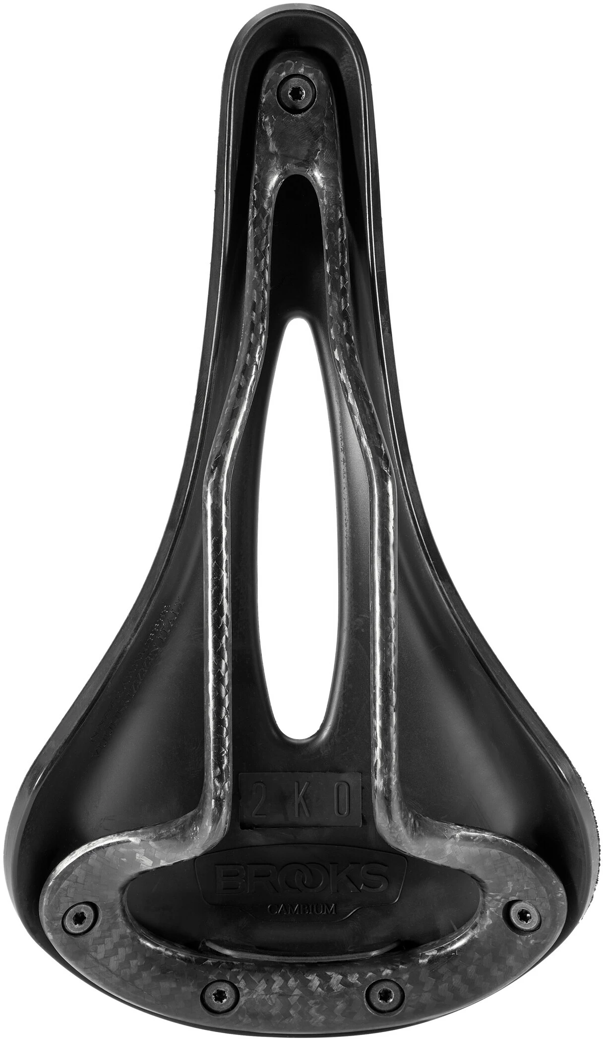 Brooks Bei Brügelmann Online Brooks Cambium C13 Carved All Weather Sattel Schwarz 6 Brooks Bei Brügelmann Online Brooks Cambium C13 Carved All Weather Sattel Schwarz - Image 4