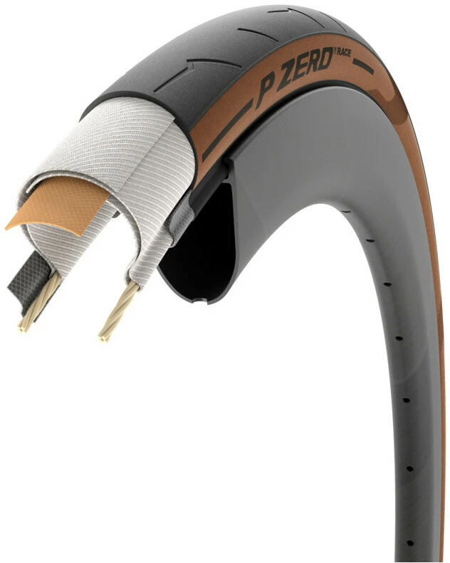 Pirelli Bei Brügelmann Online Pirelli P Zero Race Classic Faltreifen 700x28C Schwarz/braun 7 Pirelli Bei Brügelmann Online Pirelli P Zero Race Classic Faltreifen 700x28C Schwarz/braun - Image 5