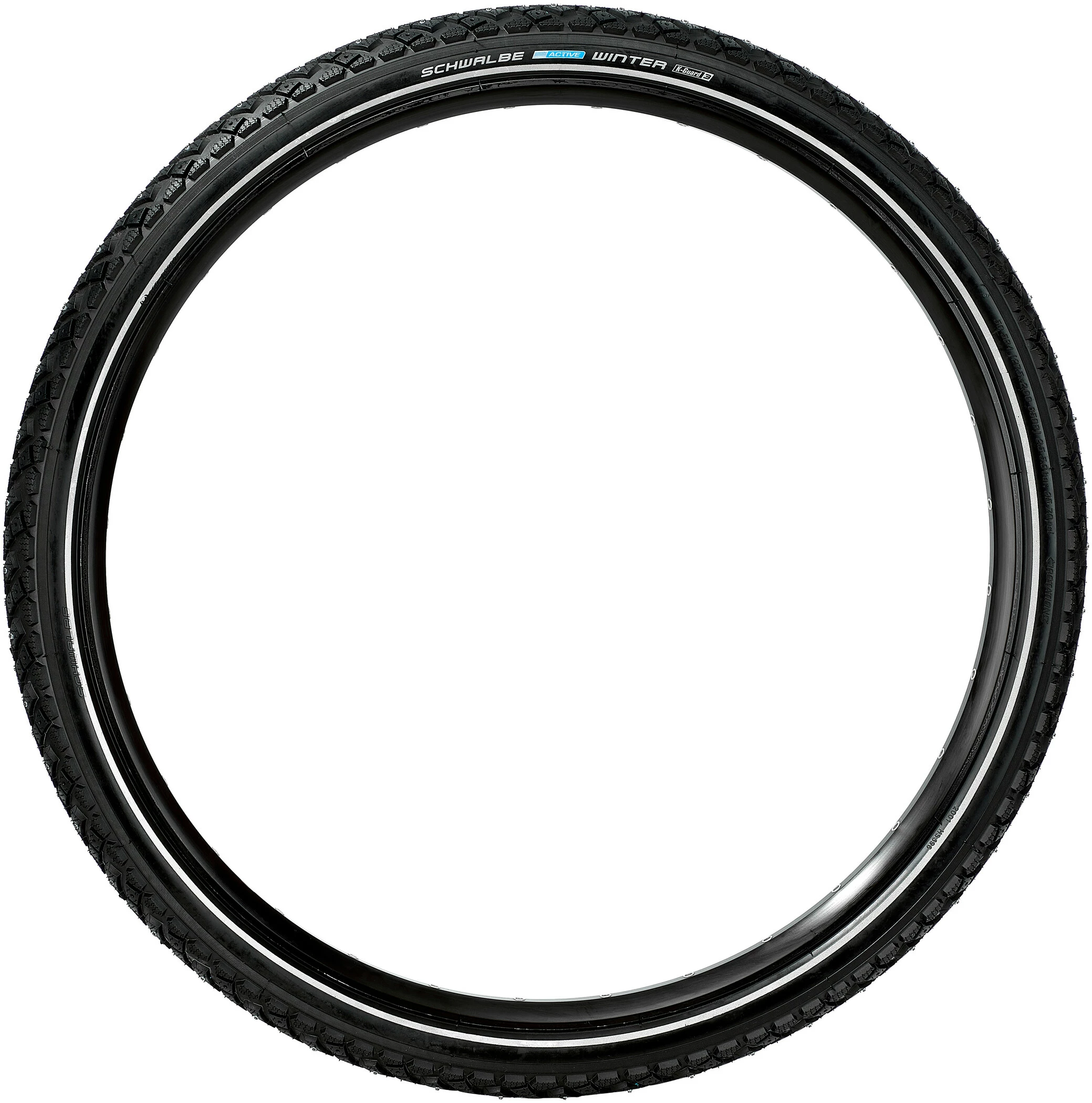 SCHWALBE Bei Brügelmann Online SCHWALBE Winter Active Drahtreifen 27.5x2.00" K-Guard Schwarz 4 SCHWALBE Bei Brügelmann Online SCHWALBE Winter Active Drahtreifen 27.5x2.00" K-Guard Schwarz - Image 2